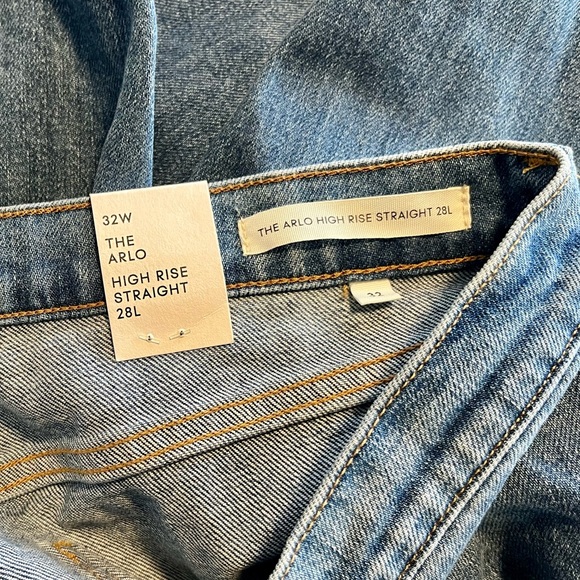 Denim ForumThe Arlo High Rise Straight 28L - Picture 10 of 12